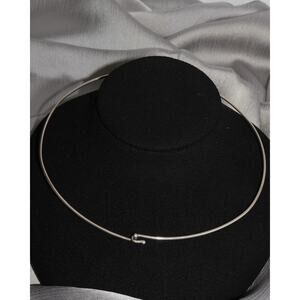 Retired James Avery 925 Hook On Collar Necklace 8.5G / 16in